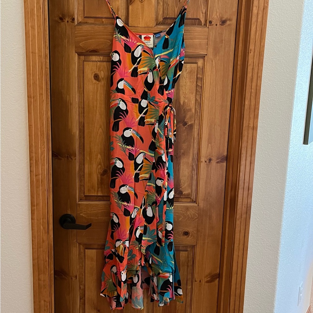Farm Rio wrap dress | M - Picture 4 of 8